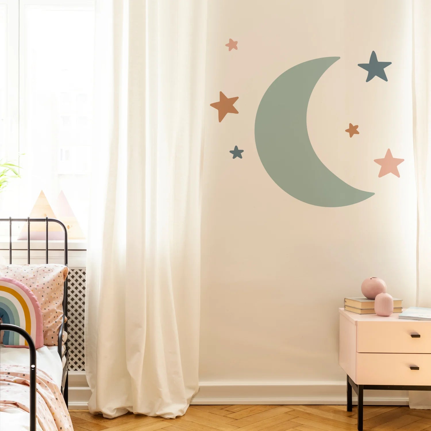 Childlike Moonscape Wall Decal - Decals Big Features