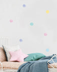 Cotton Candy Polka Dot Wall Decal - Decals Dots