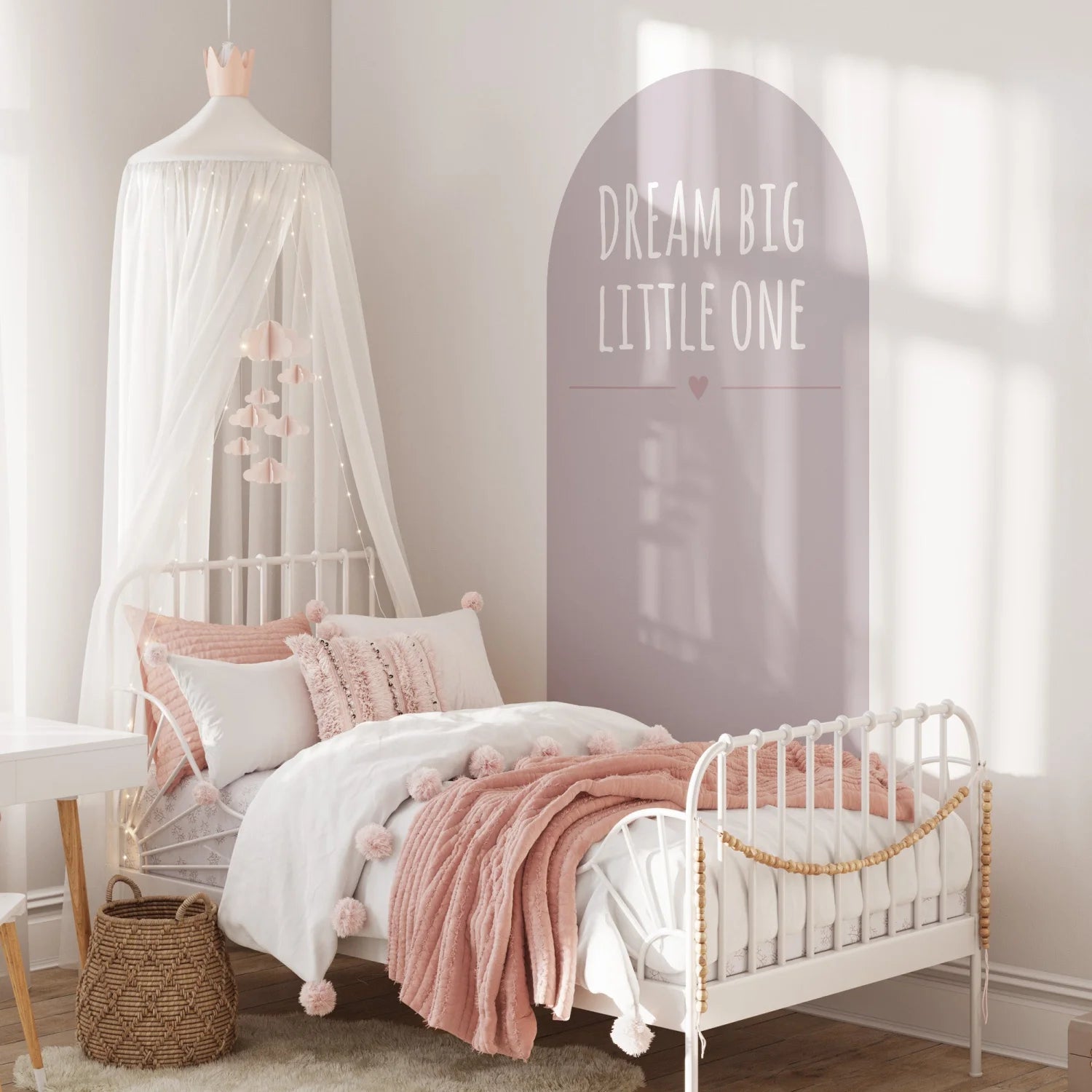 Dream Big Little One Arch - Decals Quote Arches