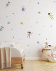 Gold Fairies - Patterned - Decals - Fantasy