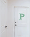 Letter P Initial Decal - Decals - Initials