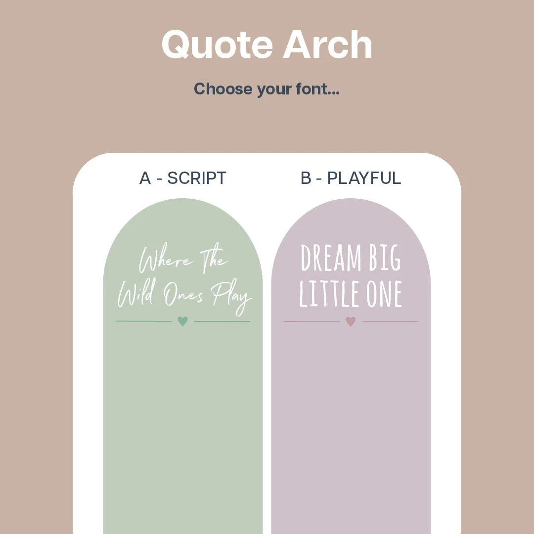 Once Upon A Time Arch - Decals Quote Arches