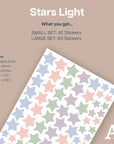 Stars Light Wall Decal - Decals - Abstract Shapes